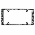 Hi-Impact 3-D Side Imprint License Plate Frame